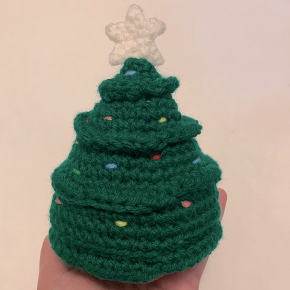 Christmas tree crochet plush handmade - Picture 4 of 10